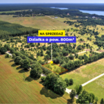 Działka Dołgie 801 m²