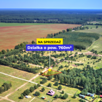 Działka Rekreacyjna 760 m²