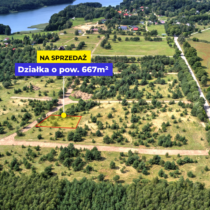 Działka Rekreacyjna 667 m²