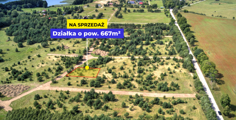 Działka Rekreacyjna 667 m²