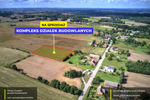 działki budowlane w Nowym Chwalimiu