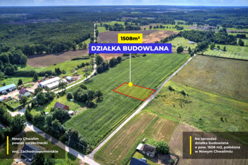 Działka budowlana Nowy Chwalim sprzedaż