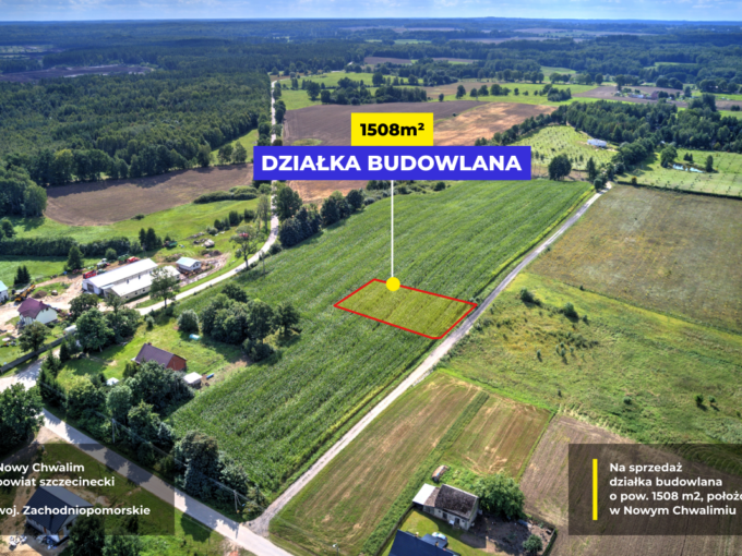 Działka budowlana Nowy Chwalim sprzedaż